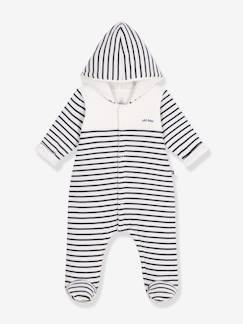 Baby-Pyjama, surpyjama-Lange sweater met capuchon