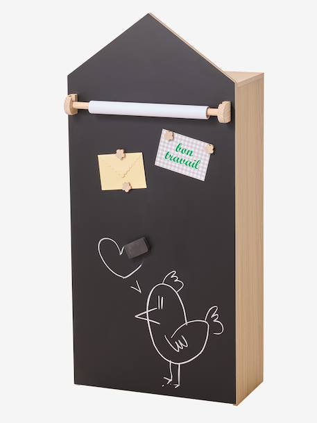 Bibliotheek rek leien huis hout - vertbaudet enfant 