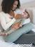 Borstvoedingskussen Softy Tetra beige+beige, bedrukt+groen - vertbaudet enfant 