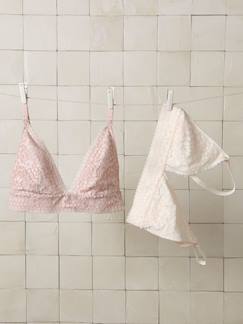 -Set van 2 triangle beha's voor borstvoeding