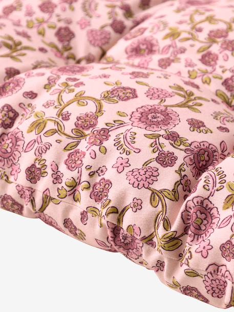 Vloermatras met bloemenprint rozen - vertbaudet enfant 