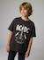 ACDC t-shirt met korte mouwen antraciet - vertbaudet enfant 