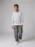 Denim loose battle jongensbroek denimgrijs+gebleekt denim - vertbaudet enfant 