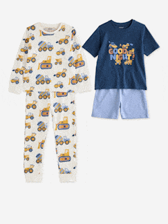 -Set van 2 korte en lange pyjama's