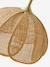 Rotan bloem metalen vloerlamp goud - vertbaudet enfant 