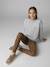 Lange legging met print bruin - vertbaudet enfant 