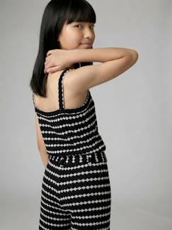 -Sweater met fantasiebreisel voor meisjes JONEN