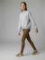 Lange legging met print bruin - vertbaudet enfant 