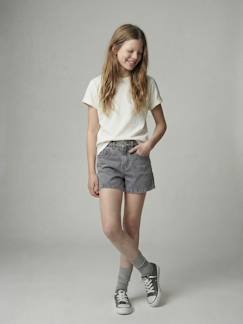 -Kinder short van katoenen jeans