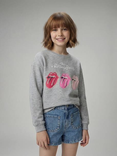 Denim short lichtblauw - vertbaudet enfant 