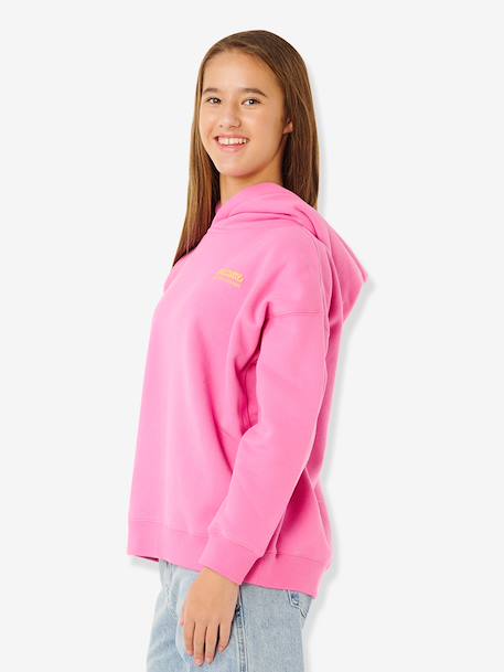 Sweater met capuchon voor meisjes rozen - vertbaudet enfant 