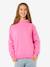 Sweater met capuchon voor meisjes rozen - vertbaudet enfant 
