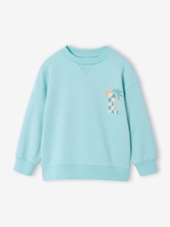 -Sweater met ronde hals en lange mouwen
