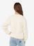 Sweater Sunshine Squad voor meisjes ecru - vertbaudet enfant 