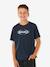T-shirt jongens korte mouwen marineblauw - vertbaudet enfant 
