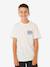 T-shirt jongens korte mouwen ecru - vertbaudet enfant 