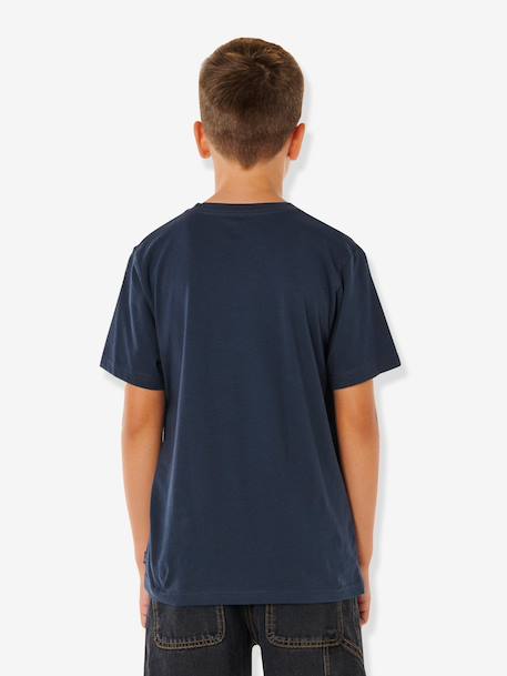T-shirt jongens korte mouwen marineblauw - vertbaudet enfant 