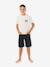 T-shirt jongens korte mouwen ecru - vertbaudet enfant 