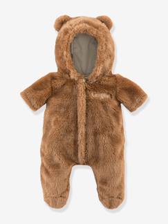 -Kleding poppen combipilote bruine beer