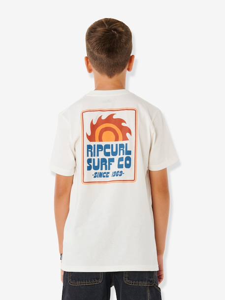 T-shirt jongens korte mouwen ecru - vertbaudet enfant 