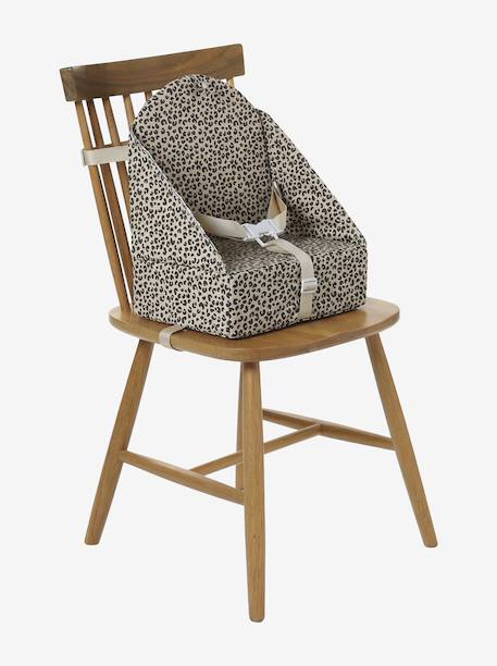 Stoelverhoger beige, bedrukt+ecru+Grijs+grijsblauw+hazelnoot+hazelnoot+lichtroze+meerkleurig+wit, bedrukt+wit, gestreept - vertbaudet enfant 