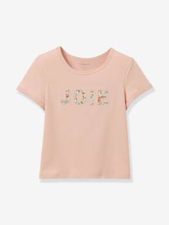 Meisje-T-shirt voor meisjes met vrolijk motief