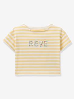 -Gestreept t-shirt met droommotief voor meisjes