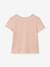 T-shirt voor meisjes met vrolijk motief lichtgroen - vertbaudet enfant 