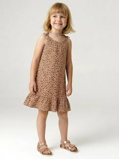 -Jurk voor meisjes, dunne bretels, jersey