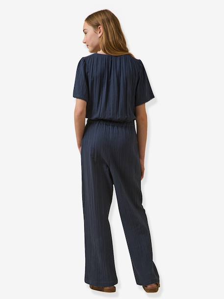 Babypakje van katoengaas marineblauw - vertbaudet enfant 