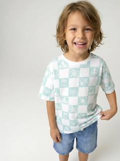 Jongens-T-shirt, poloshirt, souspull-T-shirt met korte mouwen
