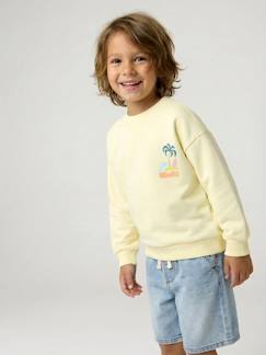 -Sweater met ronde hals en lange mouwen