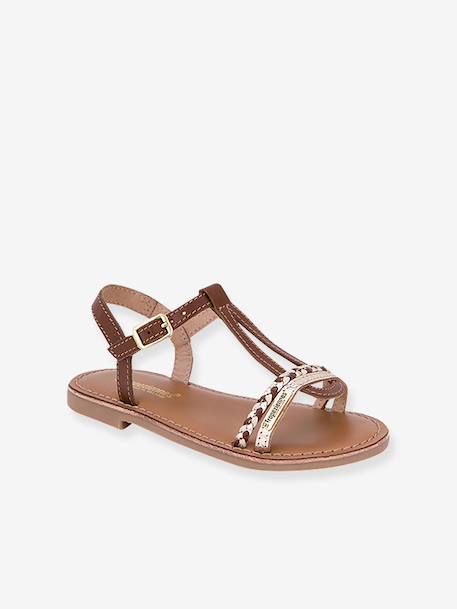 Sandalen Badou Tan bruin - vertbaudet enfant 