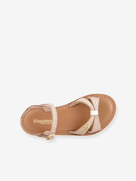 Sandalen Belle ZÃ¨bre beige - vertbaudet enfant 