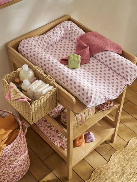 Houten luiertafel met 2 schappen hout - vertbaudet enfant 