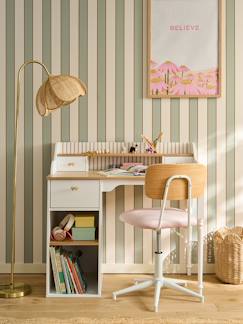 -Houten kinderbureau met opbergruimtes