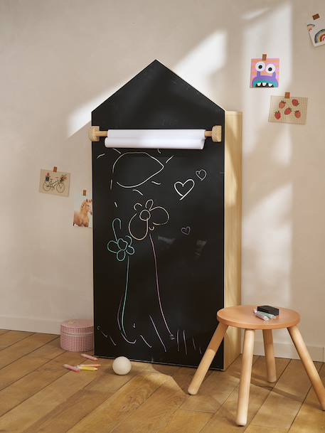 Bibliotheek rek leien huis hout - vertbaudet enfant 