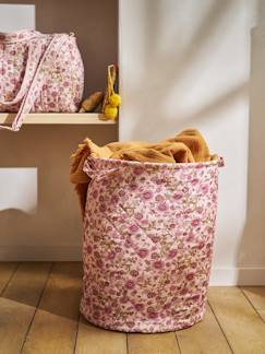 -Gequilte mand met bloemenprint