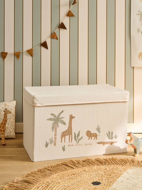 XL speelgoedkoffer beige - vertbaudet enfant 