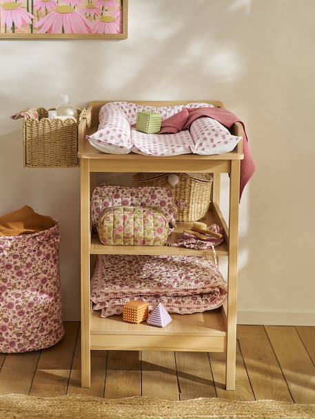 Houten luiertafel met 2 schappen hout - vertbaudet enfant 