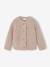 Sherpajas met luipaardvoering, capsulecollectie moeder-dochter ENVIE DE FRAISE taupe - vertbaudet enfant 