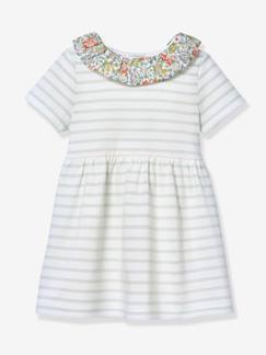 Baby-Rok, jurk-Gemarmerde jurk baby
