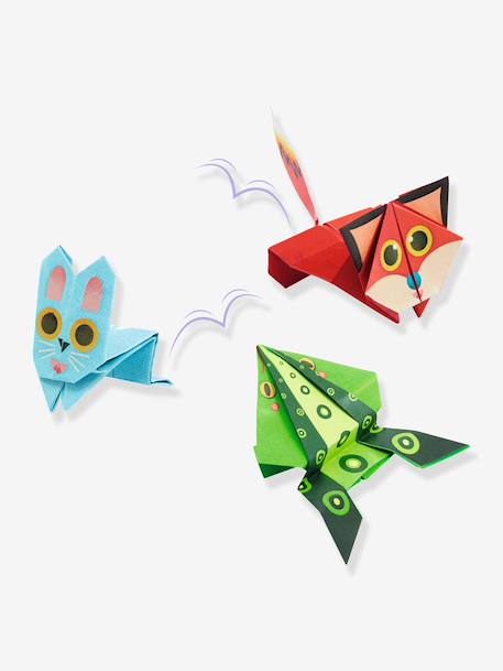Gemakkelijke Origami - Springdieren DJECO meerkleurig - vertbaudet enfant 