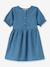 Korte denim jurk stone - vertbaudet enfant 