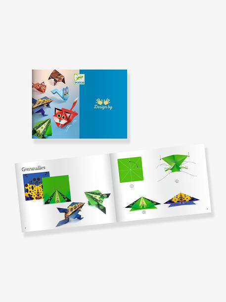 Gemakkelijke Origami - Springdieren DJECO meerkleurig - vertbaudet enfant 