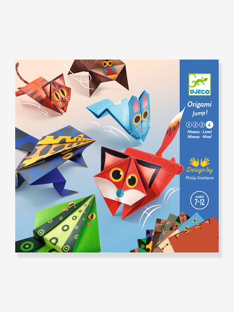 Gemakkelijke Origami - Springdieren DJECO meerkleurig - vertbaudet enfant 