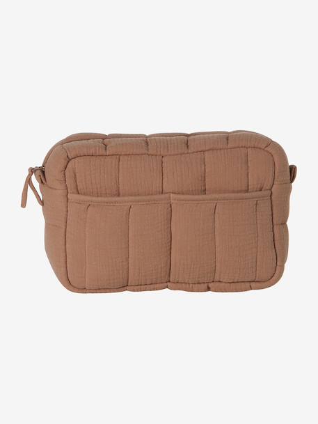 24-uurs tas MAMA TEDDY cappuccino+ecru - vertbaudet enfant 