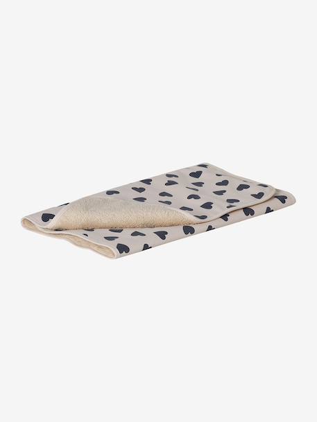 Luiertas Canvas club luipaard beige, bedrukt+touw - vertbaudet enfant 