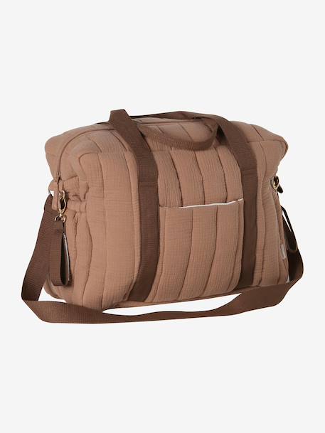 24-uurs tas MAMA TEDDY cappuccino+ecru - vertbaudet enfant 