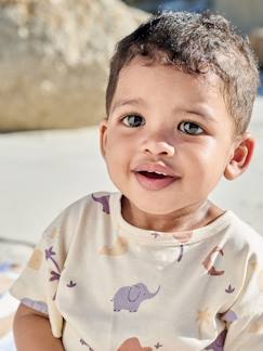 -T-shirt baby jongen met print